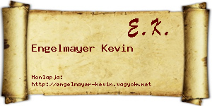 Engelmayer Kevin névjegykártya